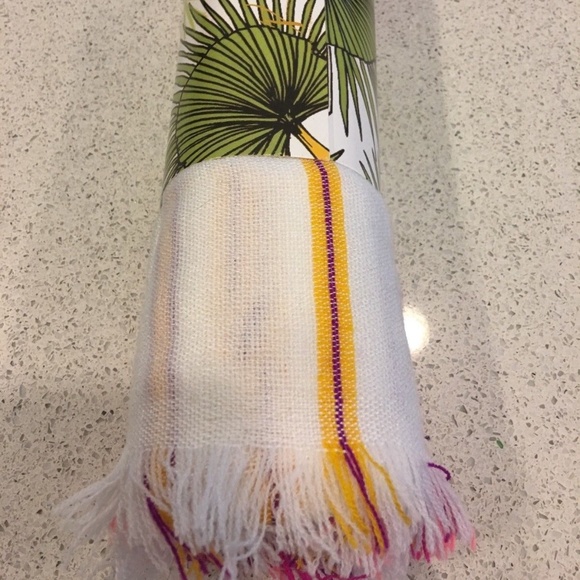 Collection XIIX Convertible Beach Bestie Blanket/Cover Up Orange Spark ONE SIZE - Picture 5 of 6